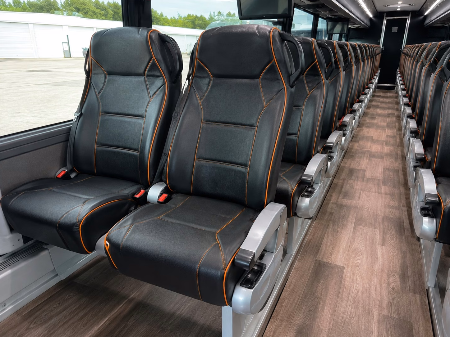 oro valley charter bus interior