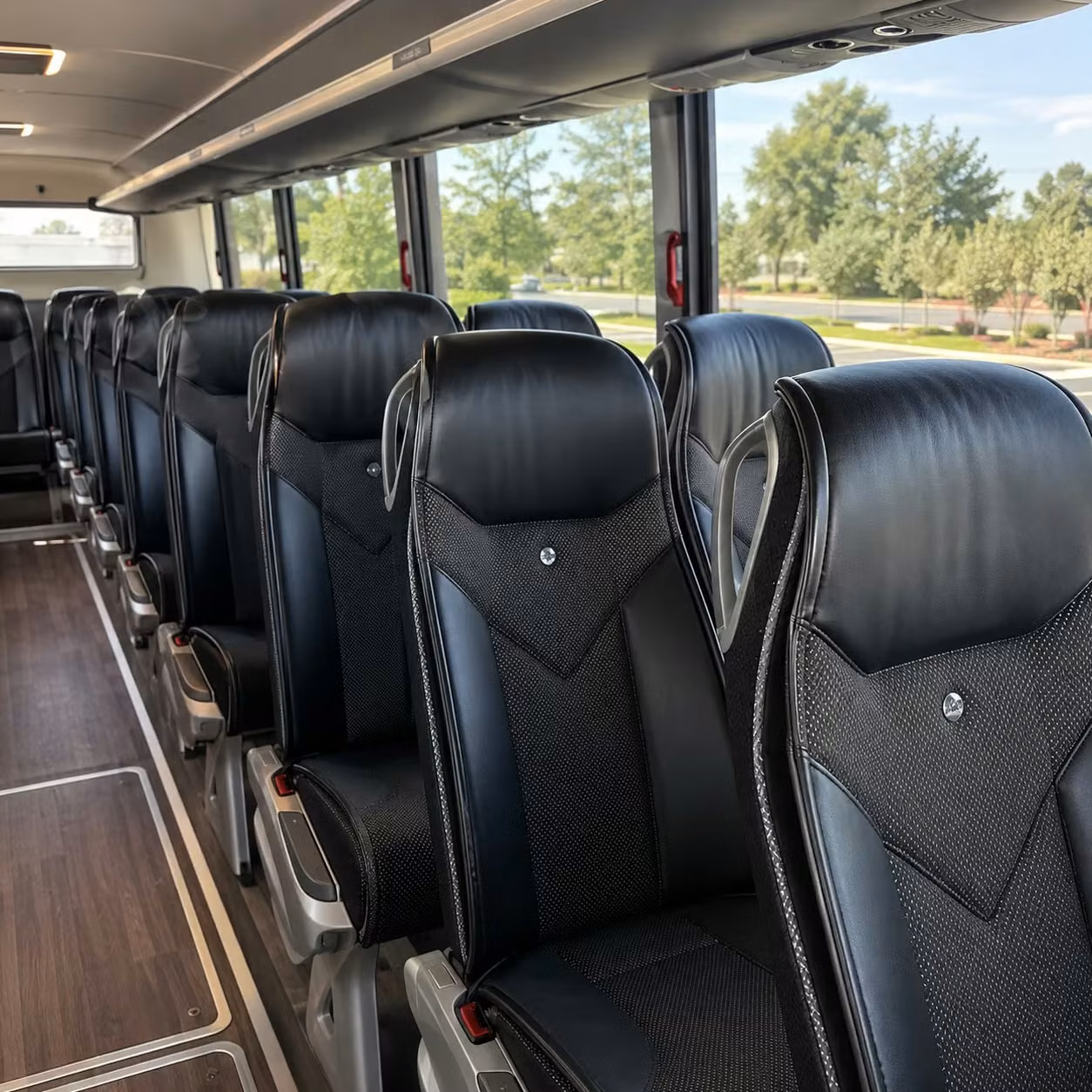 oro valley charter bus rental inside