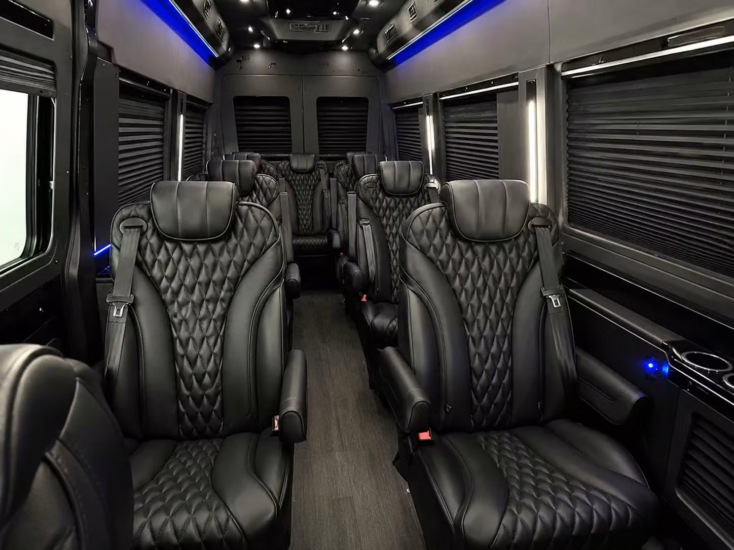 sprinter van with driver interior