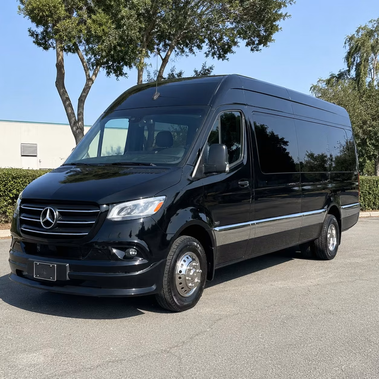 sprinter van with driver